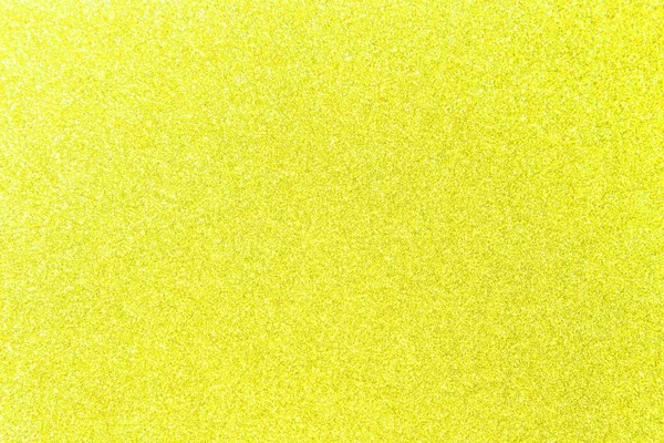 Jaune Scintillant Fond Texture Brillante Pour Noël Concept Célébration — Photo