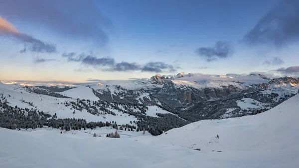 Salida Del Sol Sobre Los Alpes Cubiertos Nieve Tirol Del — Foto de Stock