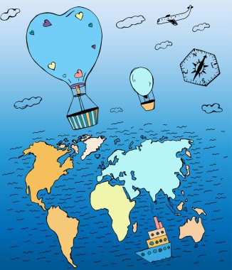Hava Balonları Seyahat 01 A