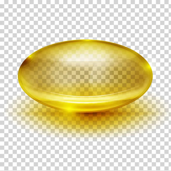Image de la capsule transparente — Image vectorielle