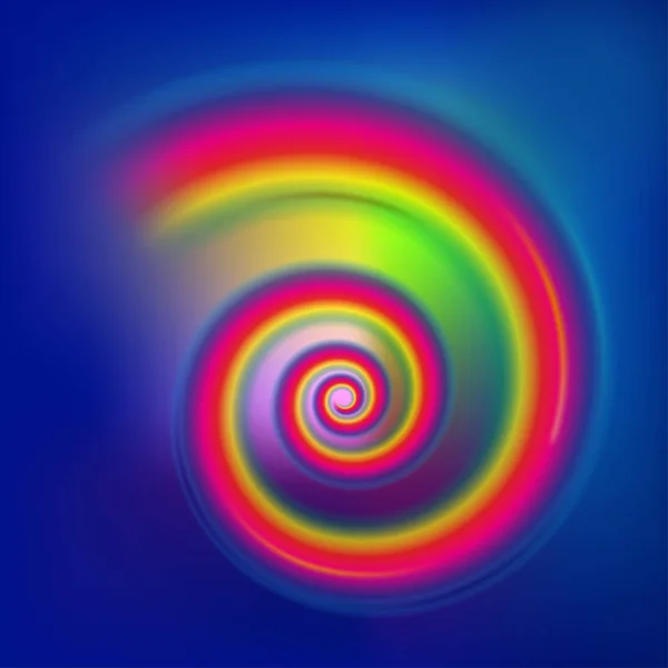 Regenboog Vector Swirl — Stockvector