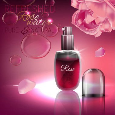 Rose Water Image clipart