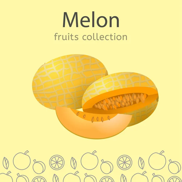 Image de Collection de fruits — Image vectorielle
