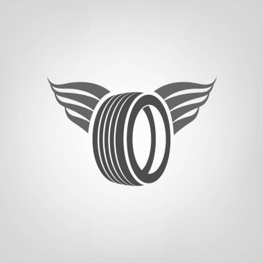 Lastik dükkanı Logo