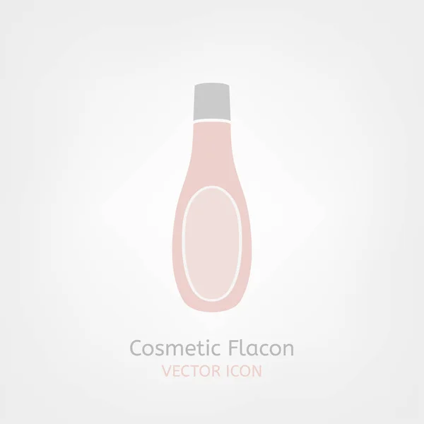 Ícone de flacon cosmético — Vetor de Stock