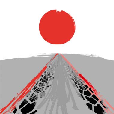 Lastik parça manzara