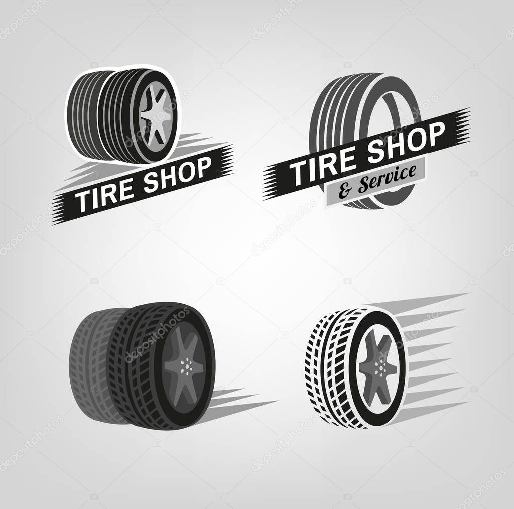 Tire Shop Logo