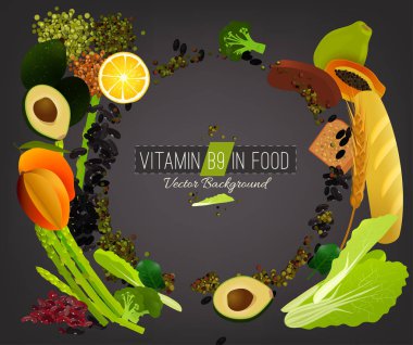 Sağlıklı gıda Vitamin B9