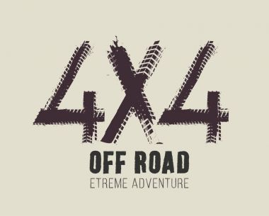 4 x 4 yazı resim