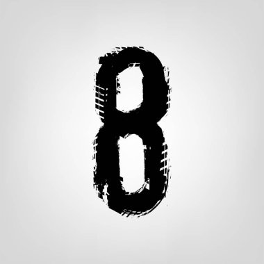 Grunge lastik şekil