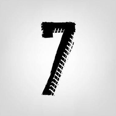 Grunge lastik şekil