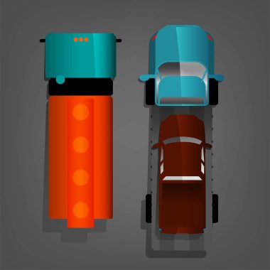 Autotruck vektör görüntü