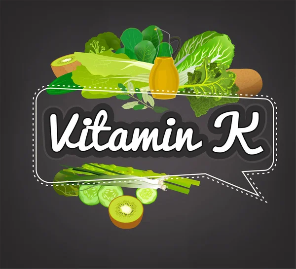 Bannière de vitamine Image — Image vectorielle