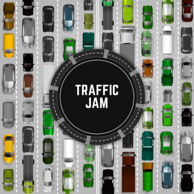 Şehir trafik arkaplanı