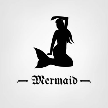 Vektör deniz kızı görüntü