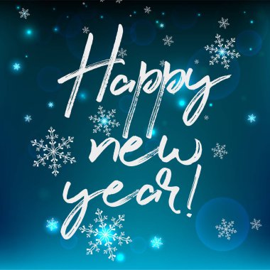 Büyülü kar arka plan 