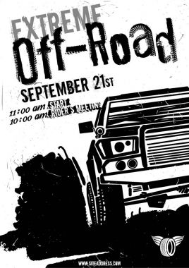 Offroad olay Poster