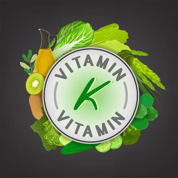Banner de sello de vitamina — Archivo Imágenes Vectoriales