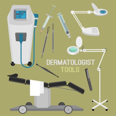 Dermatolog ekipman seti