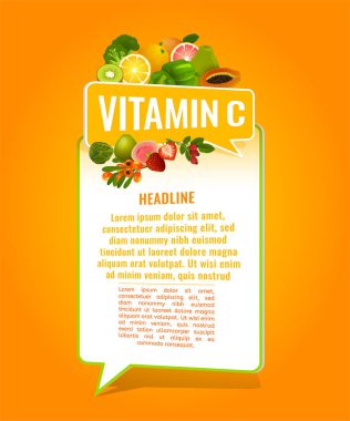 C vitamini afiş