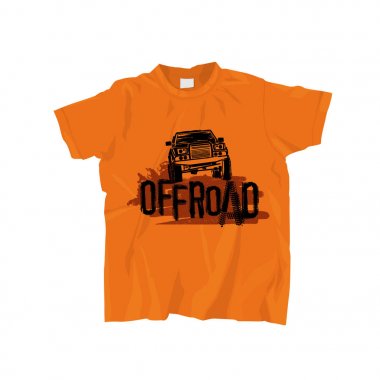 Off-Road T-shirt tasarım