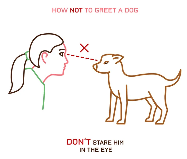 Köpek davranış simgesi — Stok Vektör