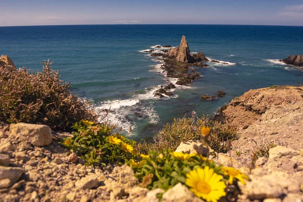 Arrecife de Las Sirenas, à Cabo de Gata, Espagne . — Photo