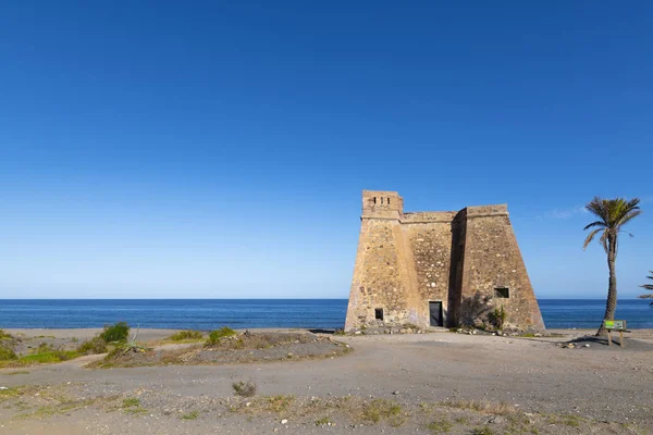 Playa de Macenas en la costa de Almería —  Fotos de Stock