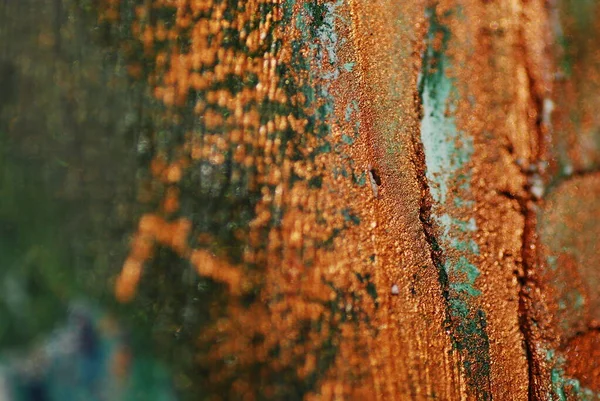 Acrylic Canvas Texture Background Gold Bronze Ink — Stock Photo, Image
