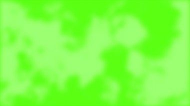 Passing clouds with green screen background.