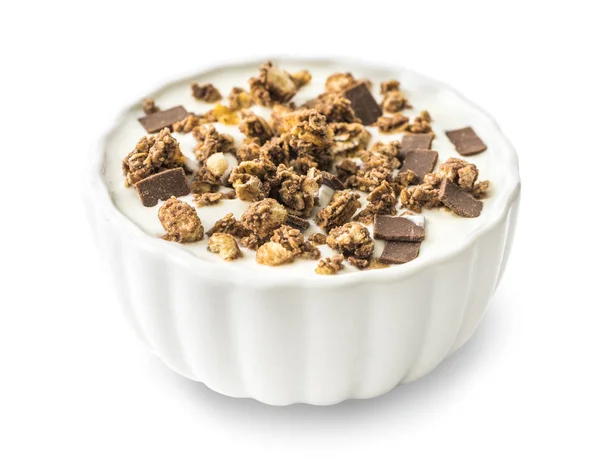 Yogurt with Muesli — Stock Photo, Image