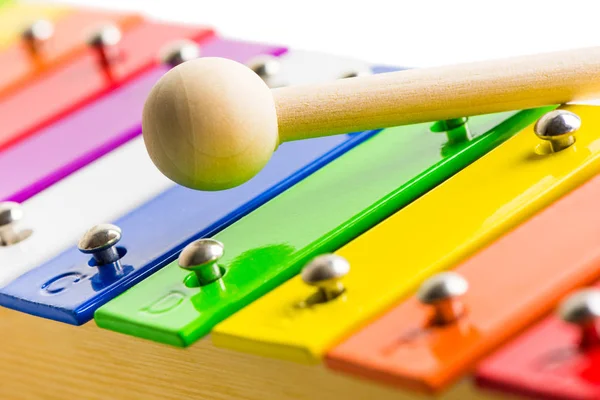 Xylophone Closeup Detail — Stock Photo, Image