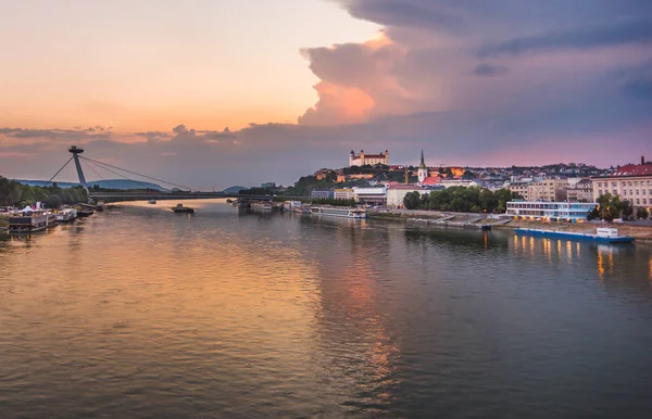 Cityscape Bratislava, Slovakya — Stok fotoğraf