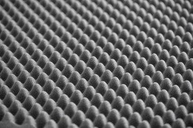 Kayıt stüdyosundaki Akustik Köpük Ayrıntıları