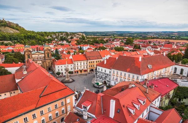 Small Town as Seen from Clock Tower — Stock Photo, Image