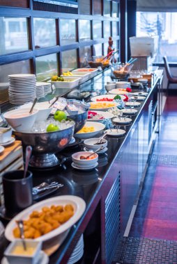 lüks kahvaltı büfesi