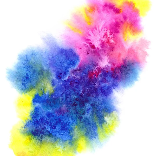 Farbige Aquarell Abstrakten Hintergrund Für Grußkarte Oder Hochzeitseinladung — Stockfoto