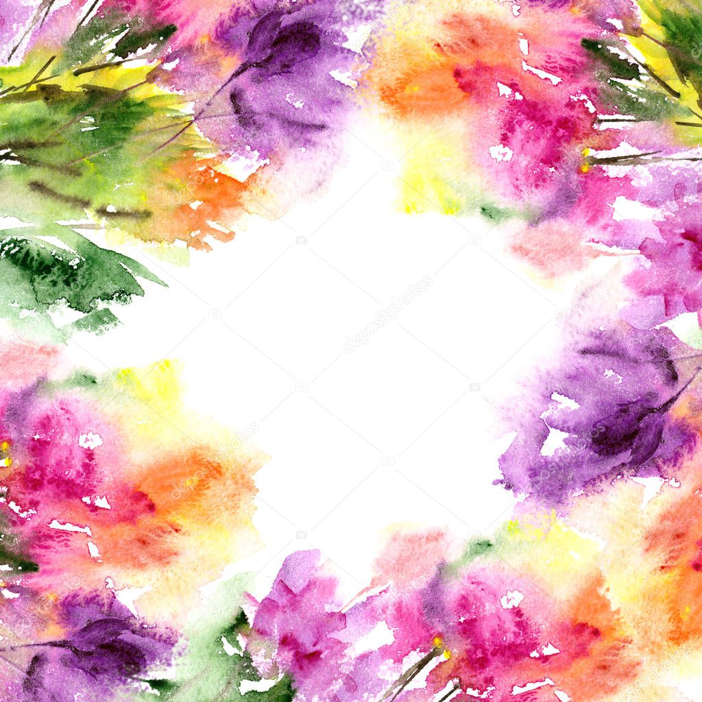 watercolor desktop frame watercolor desktop frame