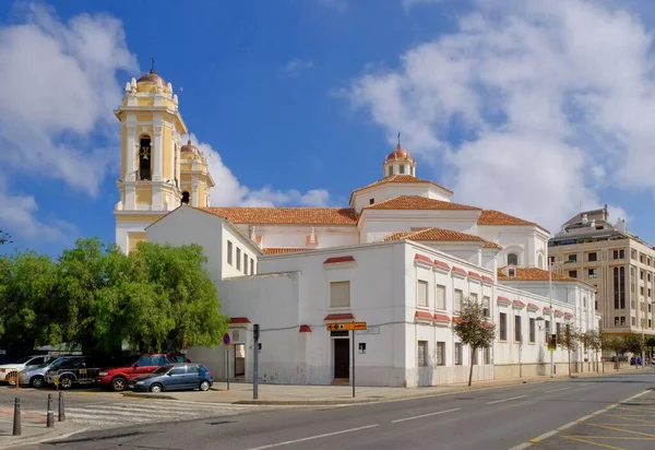 Ceuta, Španělsko Katedrála Asuncion ve slunečný podzimní den — Stock fotografie