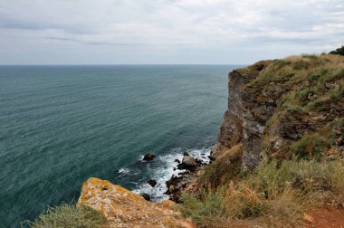 Karadeniz kıyısı - Cape Kaliakra, Bulgaristan