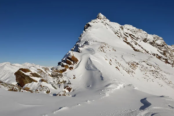 Ötztal im Winter, Österreichische Alpen — Stockfoto