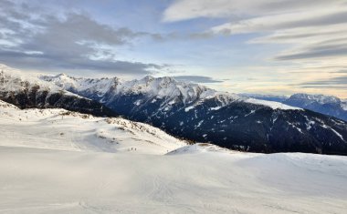 Kışın dağlar - Sillian, Avusturya