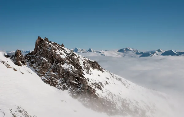 Landscape of mountain in Hinter-Tux — Stock Photo, Image