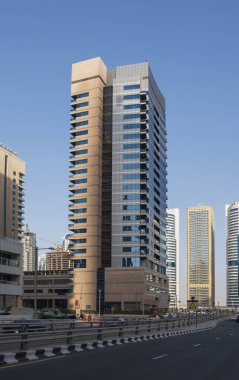 Dubai, Birleşik Arap Emirlikleri, Mayıs 2019 Dubai marinasının güzel manzarası. Uae