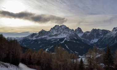 Sesto, Sextner Dolomiten Kışın, İtalya
