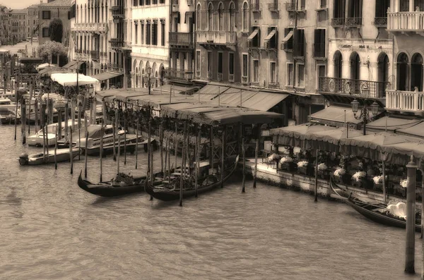 Venetianskt jäkt. Venedig, Grand Channel — Stockfoto