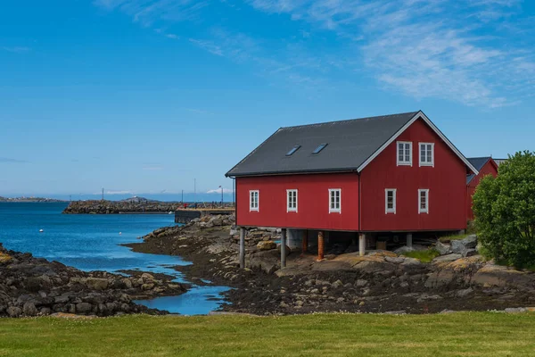 Fishing village Bud in Norway. July 2019 — Stock Photo, Image