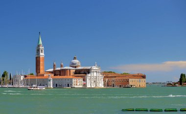 San Giorgio Maggiore Adası'nda, Venedik, İtalya görüntülemek