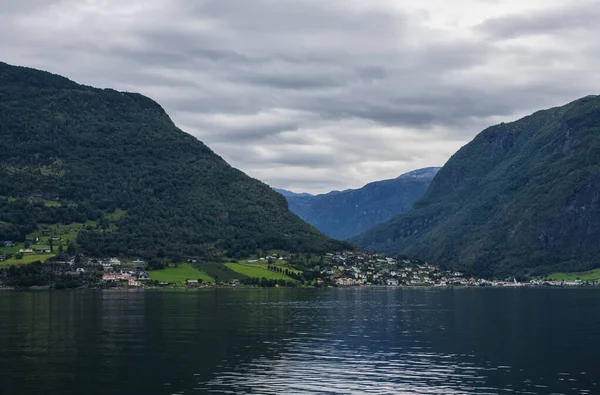 Norvegia Sognefjord crociera patrimonio mondiale — Foto Stock