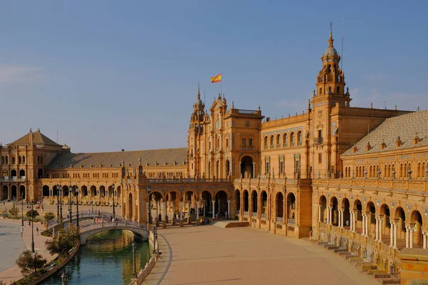 Sevilla, España. Plaza de España Plaza de España — Foto de Stock